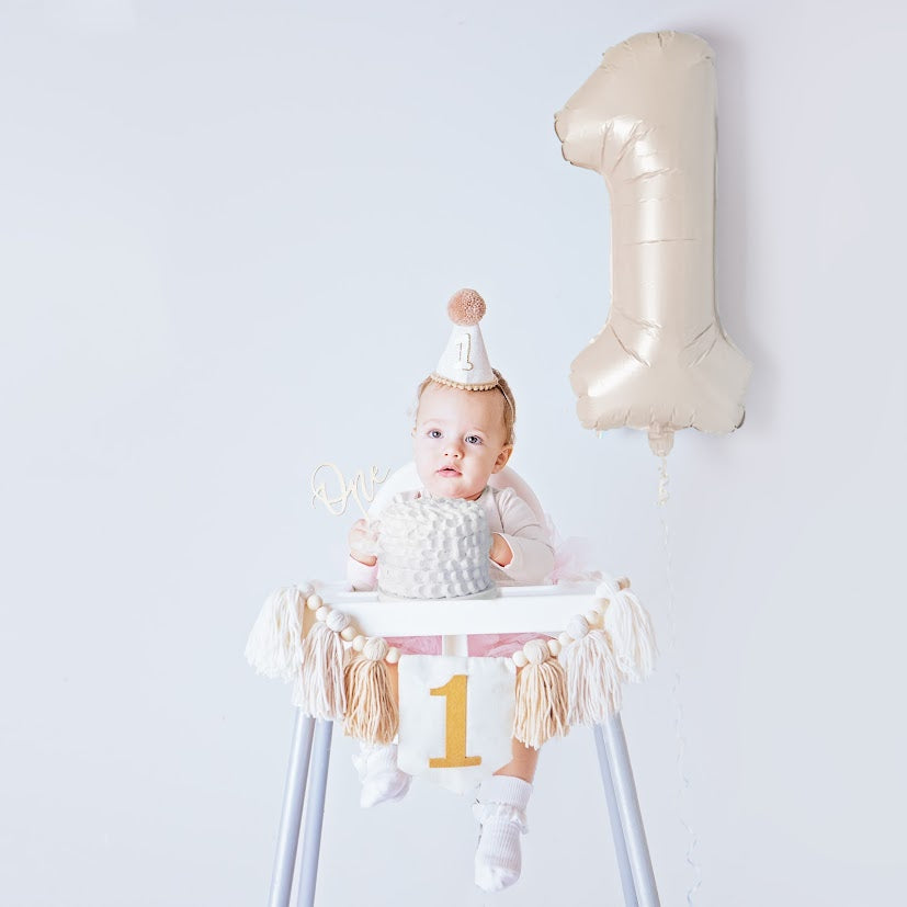 First Birthday Party Box - Nude