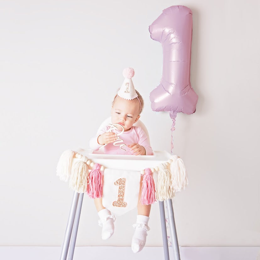 First Birthday Party Box - Pink Hat